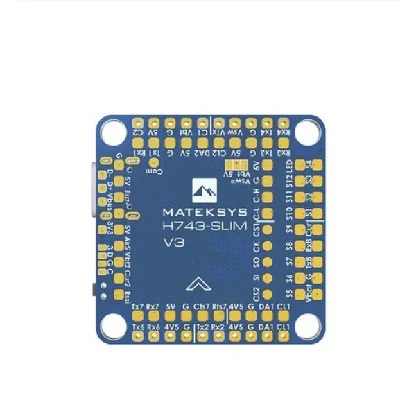MATEKSYS Matek H743-SLIM V3 Flight Controller Built-in No Current Sensor for RC Racing Drone Airplane